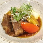Ryouri Touma - 牛タンとトマトのすき煮