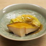 緒方 - 鮑の味の良さ、驚いた！