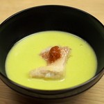 緒方 - 枝豆とグジの椀