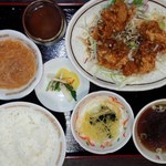 菜香 - 油淋鶏定食2016.8