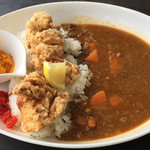 オクトパスガーデン - 唐揚げカレーライス