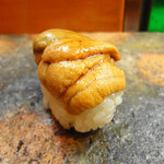 日本橋橘町　都寿司 - 10月の雲丹