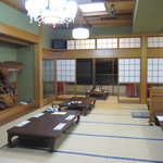 はつしろ - 大広間、バルコニーに出ると目前は海