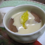 はつしろ - 無花果のコンポートに胡麻ソース