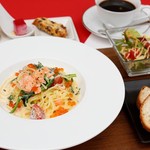 Lunch time only [Lunch course A] 2,500 yen (tax included) A relaxing lunch with a choice of pasta