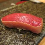 銀座 あらた - 本鮪　赤身漬け 天身　大間　