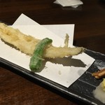 居酒屋 康 - 穴子の天ぷら 2016.08再訪