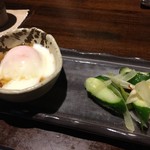 居酒屋 康 - お通し 2016.08再訪