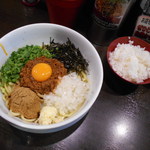 あびすけ - ライス1杯無料付き（麺メニュー注文の方）