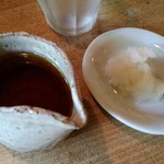 山里乃蕎麦 丸富 - おろしと蕎麦つゆ