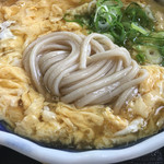 もちむぎのやかた - 麺を出してみました