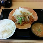 Katsuya - 増し増しやさい塩豚カツ定食