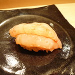 すゝき野 鮨金 - 南蛮海老の昆布〆