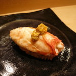 すゝき野 鮨金 - 毛ガニ