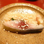 すゝき野 鮨金 - 〆サバ
