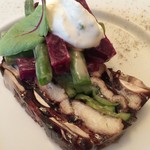 南部亭 - H28.8 穴子とキュウリとマッシュルームのプレッセ