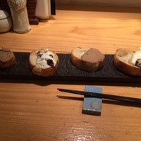 鳥恵 上野広小路店 - 二種類のパテ