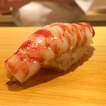 鮨 あらい - 2016/8_車海老