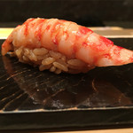 鮨 とかみ - 2016/8_車海老