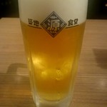 築地食堂 源ちゃん - 生ビール