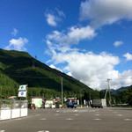 Okueigenji keiryuunosato - 夏の山が眼前の道の駅さん