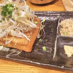 炭火串焼 初代バッジョ - 厚揚げ焼き