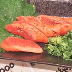 炭火串焼 初代バッジョ - 炙り明太子