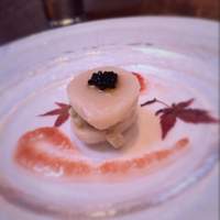 RISTORANTE OZIO - 帆立貝とキャビア