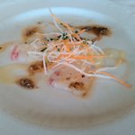 ゾーナ イタリア - 前菜その１(娘の分）：鯛の粒マスタードソース