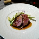 タマヤ - 岩中豚ロース・マデラソース・マスタード風味