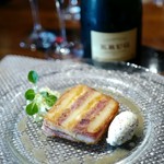 タマヤ - 鴨・ポテト・ベーコン・チーズのミルフィーユ