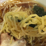 大龍 - 麺のアップ