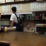 島田屋 - 201608 島田屋 店内（座席より右まわり）→