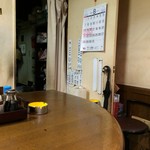 島田屋 - 201608 島田屋 店内（座席より右まわり）→