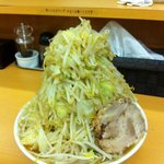 ラーメン　○菅 - ラーメン　野菜　ニンニク