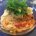 堺筋倶楽部 AMBROSIA - カッペリーニ☆は細パスタ