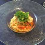 堺筋倶楽部 AMBROSIA - 鱧の冷製フレッシュトマトカッペリーニ☆