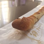 粉とクリーム - 先端に着目する。  自宅にて