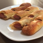 粉とクリーム - 断面に着目する。  自宅にて