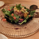 洋風田舎食堂 ナージュ - まぐろとアボカドのタルタル