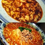 Shuushanshan - “四川麻婆豆腐”“酸味と辛味のスープ麺”