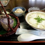 あんまー食堂 - ゆし豆腐セット