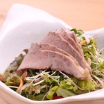 Bisutoro Takeuchi - 健康野菜サラダ　￥800　ローストビーフ添え　＋￥700