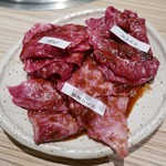 京やき肉よし田 - オススメスライス3種盛（3950円）