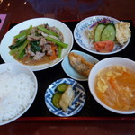 台湾料理　宝島 - A定食、６３０円。