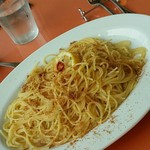 トラットリア グランボッカ - 【2016年8月】漁醤とレモンのスパゲッティ大盛り 