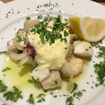 ラ フィーリア デル プレジデンテ - 魚介のサラダ