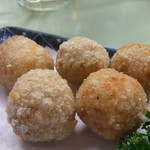 鯉とうなぎのまるます家 - 里芋です。