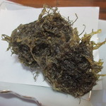 ・・・ - 岩牡蠣のもずく揚げ