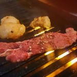 焼肉 平家 - カルビは焼いてる写真しか、、、